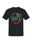 Margarita State of Mind Neon Art Men's T-shirt