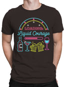 Liquid Courage Loading Bar Fun Men's T-shirt