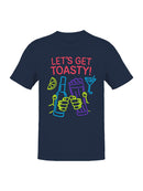Neon Party: Let's Get Toasty! Men's T-shirt