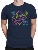 Cheers to That Neon Celebration Men's T-shirt