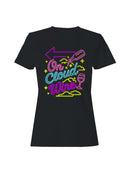 On Cloud Wine Neon Design Women's T-shirt