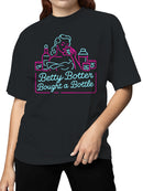 Neon Betty Botter Bar Design Women's T-shirt