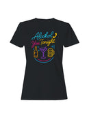 Neon Cocktail Night Fun Women's T-shirt