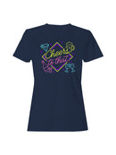 Cheers to That Neon Celebration Women's T-shirt