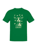 Officially Licensed St. Patrick's Day Lucky Sheep in Sunglasses Design Men's T-shirt