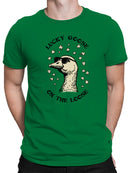 Officially Licensed St. Patrick's Day Lucky Goose on the Loose Design Men's T-shirt