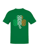 Officially Licensed St. Patrick's Day Celtic Knot Shamrock Design Men's T-shirt