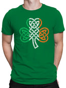 Officially Licensed St. Patrick's Day Celtic Knot Shamrock Design Men's T-shirt