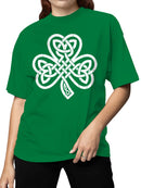 Officially Licensed St. Patrick's Day Irish Celtic Knot Symbol Women's T-shirt
