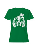 Officially Licensed St. Patrick's Day Lucky Dog St. Patrick’s Day Art Women's T-shirt