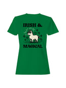 Officially Licensed St. Patrick's Day Irish & Magical Unicorn Design Women's T-shirt