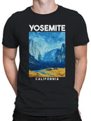 Yosemite California Starry Landscape Men's T-shirt