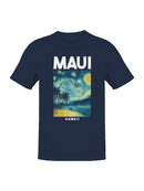 Maui Starry Night Beach Art Men's T-shirt