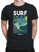 Starry Surf in Hawaii Men's T-shirt