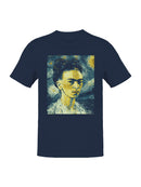 Starry Night Inspired Portrait Art Men's T-shirt