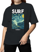 Starry Surf in Hawaii Women's T-shirt