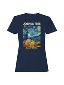 Starry Joshua Tree Night Art Women's T-shirt