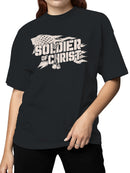 Faithful Soldier of Christ Design Women's T-shirt