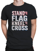 Patriotic Faith Tribute Design Men's T-shirt