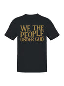 We The People Under God Men's T-shirt