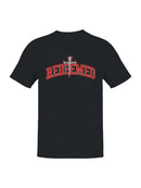 Redeemed Cross Graphic Design Men's T-shirt
