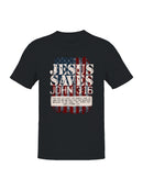 Jesus Saves - John 3:16 USA Men's T-shirt