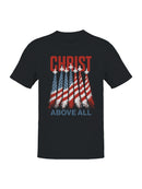 Christ Above All Patriotic Jets Men's T-shirt