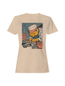 Sushi Chef Cat in Traditional Attire Women's T-shirt