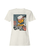 Sushi Chef Cat in Traditional Attire Women's T-shirt