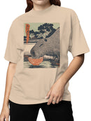 Capybara Ramen Art Print Women's T-shirt