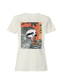 Sloth Ramen Art with Japanese Text Women's T-shirt