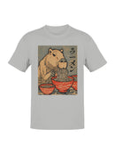 Capybara Ramen Delight Artwork Men's T-shirt