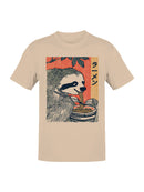 Sloth Ramen Art with Japanese Text Men's T-shirt