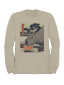 Capybara Ramen Art Print Women's Sweatshirt