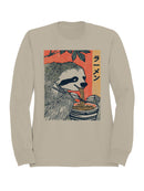 Sloth Ramen Art with Japanese Text Women's Sweatshirt