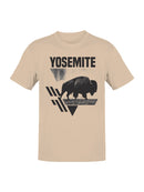 Yosemite Bison Wilderness Art Men's T-shirt