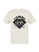 Cosmic Octopus in Space Helmet Men's T-shirt