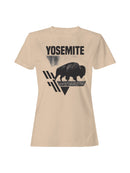 Yosemite Bison Wilderness Art Women's T-shirt