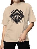 Cosmic Octopus in Space Helmet Women's T-shirt
