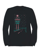 Stardust Motor Lodge Retro Sign Men's Sweatshirt