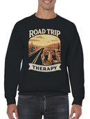 Road Trip Therapy Desert Escape Men's Sweatshirt