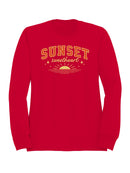 Sunset Sweetheart Vintage Design Men's Sweatshirt