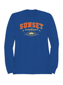 Sunset Sweetheart Vintage Design Men's Sweatshirt