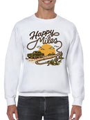 Happy Miles Adventure Drive Men's Sweatshirt