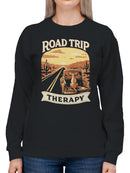 Road Trip Therapy Desert Escape Women's Sweatshirt
