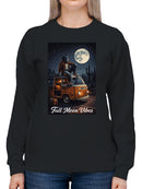 Wolfman Under Full Moon Adventure Women's Sweatshirt