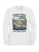 Road Trip Vibes: Exit 35 Art Women's Sweatshirt