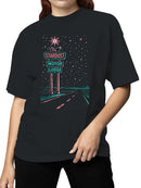 Stardust Motor Lodge Retro Sign Women's T-shirt