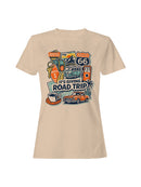 Vintage Route 66 Road Trip Art Women's T-shirt