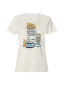 Retro Highways & Diner Design Women's T-shirt